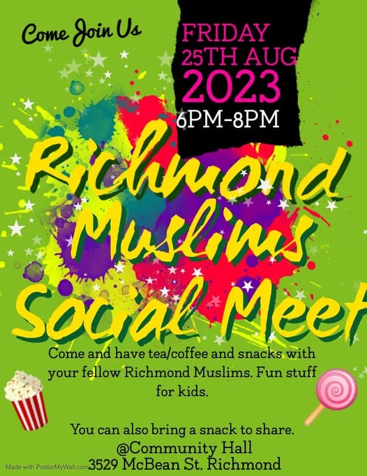 Richmond Muslims social meet