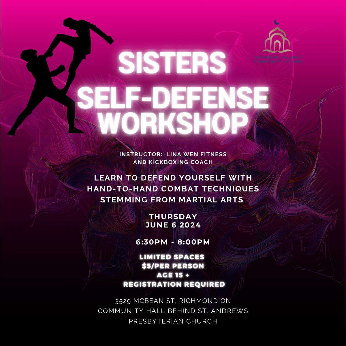 Workshop on Self Defense for sisters